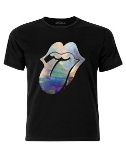 Тениска Rock Off The Rolling Stones Fashion - Foil Tongue