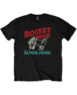 Тениска Rock Off Elton John - Rocketman Piano