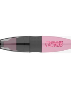 Текст маркер Ico Focus - пастелно розов