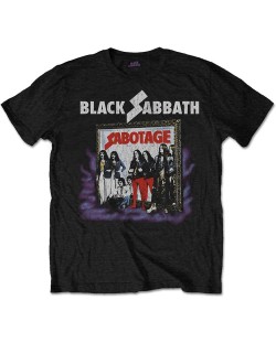 Тениска Rock Off Black Sabbath - Sabotage Vintage