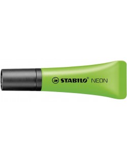Текст маркер Stabilo Neon - зелен