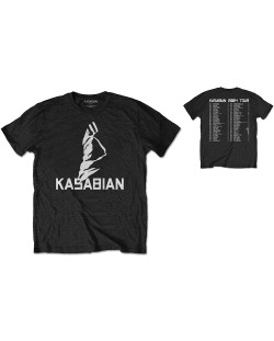 Тениска Rock Off Kasabian - Ultra Face 2004 Tour