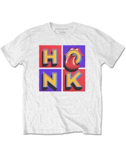 Тениска Rock Off The Rolling Stones - Honk Album, бяла