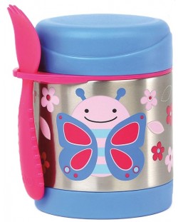 Термо контейнер за храна Skip Hop Zoo - 325 ml, пеперуда