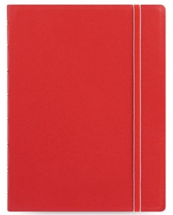 Тефтер Filofax A5 - Classic, червен