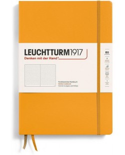 Тефтер Leuchtturm1917 Composition - B5, оранжев, страници на точки, твърди корици