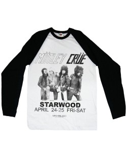 Тениска Rock Off Motley Crue - Starwood Flyer 1981