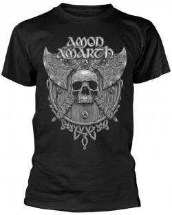 Тениска Plastic Head Music: Amon Amarth - Grey Skull