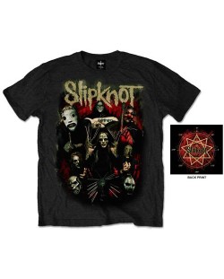 Тениска Rock Off Slipknot - Come Play Dying