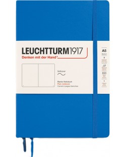 Тефтер Leuchtturm1917 New Colours - А5, бели листове, Sky