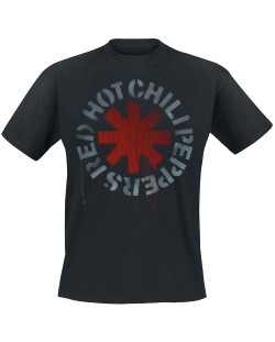Тениска Rock Off Red Hot Chili Peppers - Stencil