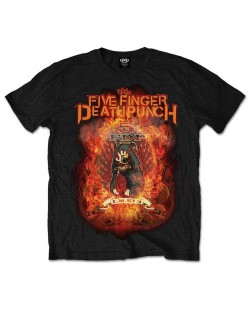 Тениска Rock Off Five Finger Death Punch - Burn in Sin
