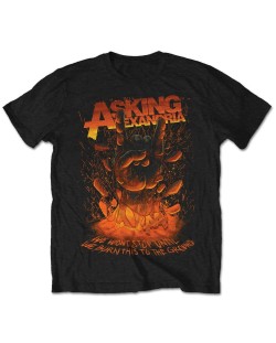 Тениска Rock Off Asking Alexandria - Metal Hand ( Pack)