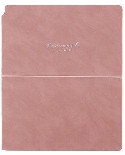 Тефтер Victoria's Journals Kuka - Розов, пластична корица, 96 листа, В5