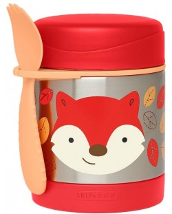 Термо контейнер за храна Skip Hop Zoo - 325 ml, лисица