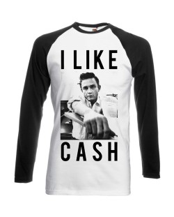 Тениска Rock Off Johnny Cash - I Like Cash