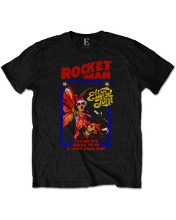 Тениска Rock Off Elton John - Rocketman Feather Suit