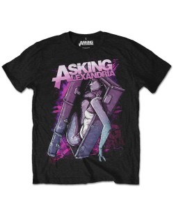 Тениска Rock Off Asking Alexandria - Coffin Girl ( Pack)