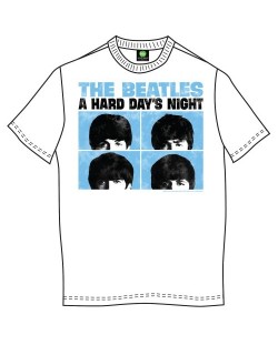 Тениска Rock Off The Beatles - Hard Days Night Pastel