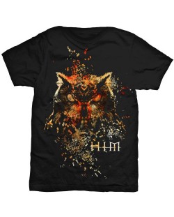 Тениска Rock Off HIM - Owl Colour