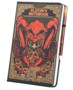 Тефтер Paladone Games: Dungeons & Dragons - Player’s Notebook