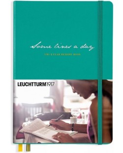 Тефтер Leuchtturm1917 - 5 Year Memory Book, A5, Emerald