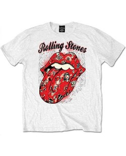 Тениска Rock Off The Rolling Stones - Tattoo Flash