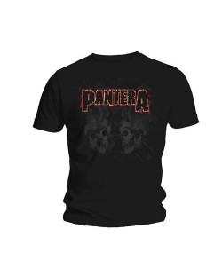 Тениска Rock Off Pantera - Watermarked Skulls