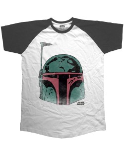 Тениска Rock Off Star Wars - Boba Head
