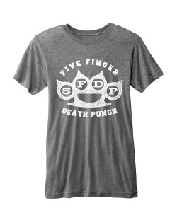 Тениска Rock Off Five Finger Death Punch Fashion - Brass Knuckle