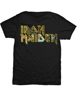 Тениска Rock Off Iron Maiden - Eddie Logo