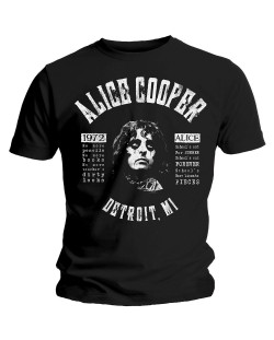 Тениска Rock Off Alice Cooper - School's Out Lyrics