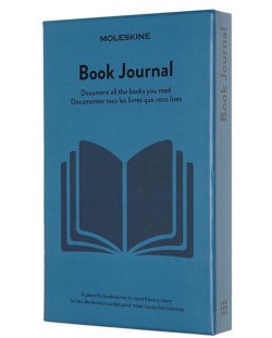 Тефтер Moleskine Passion Books Journal - A5, син