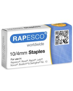 Телчета за телбод Rapesco - 10/4 mm, 1000 броя