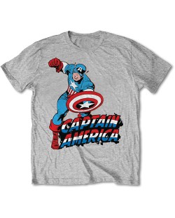 Тениска Rock Off Marvel Comics - Simple Captain America