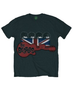 Тениска Rock Off The Beatles - Guitar & Flag