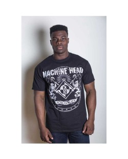 Тениска Rock Off Machine Head - Classic Crest