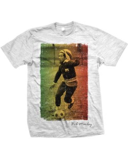 Тениска Rock Off Bob Marley - Rasta Football