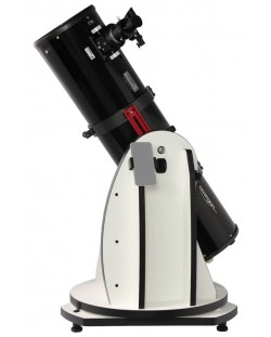 Телескоп Omegon - Dobson Push+ N 203/1000, черен/бял