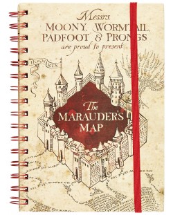 Тефтер Pyramid Movies: Harry Potter - The Marauders Map