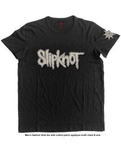 Тениска Rock Off Slipknot Fashion - Logo & Star