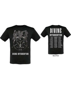 Тениска Rock Off Slayer - Divine Intervention 2014 Dates