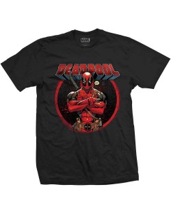 Тениска Rock Off Marvel Comics - Deadpool Crossed Arms