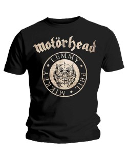 Тениска Rock Off Motorhead - Undercover Seal Newsprint