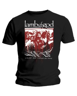 Тениска Rock Off Lamb Of God - Enough is Enough