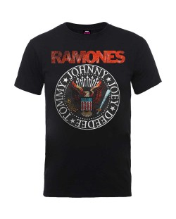 Тениска Rock Off Ramones - Vintage Eagle Seal