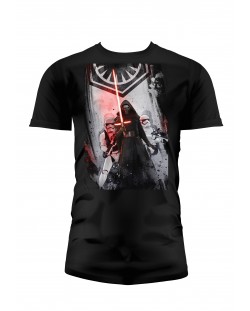 Тениска Star Wars - First Order, черна