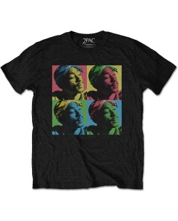 Тениска Rock Off Tupac - Pop Art