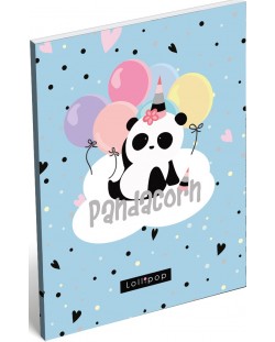 Тефтерче А7 Lizzy Card - Lollipop Pandacorn
