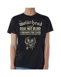 Тениска Rock Off Motorhead - Deaf Not Blind